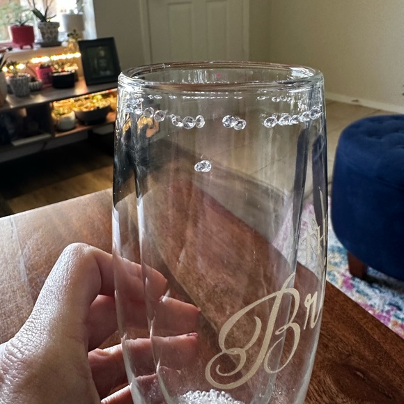 Bride champagne flute - Picture 3 of 4